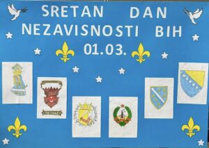 U našoj školi obilježen Dan nezavisnosti Bosne i Hercegovine